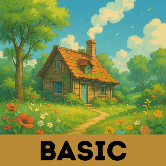 Basic Plan – 12 Months of AI Images (Ghibli Studio Style)